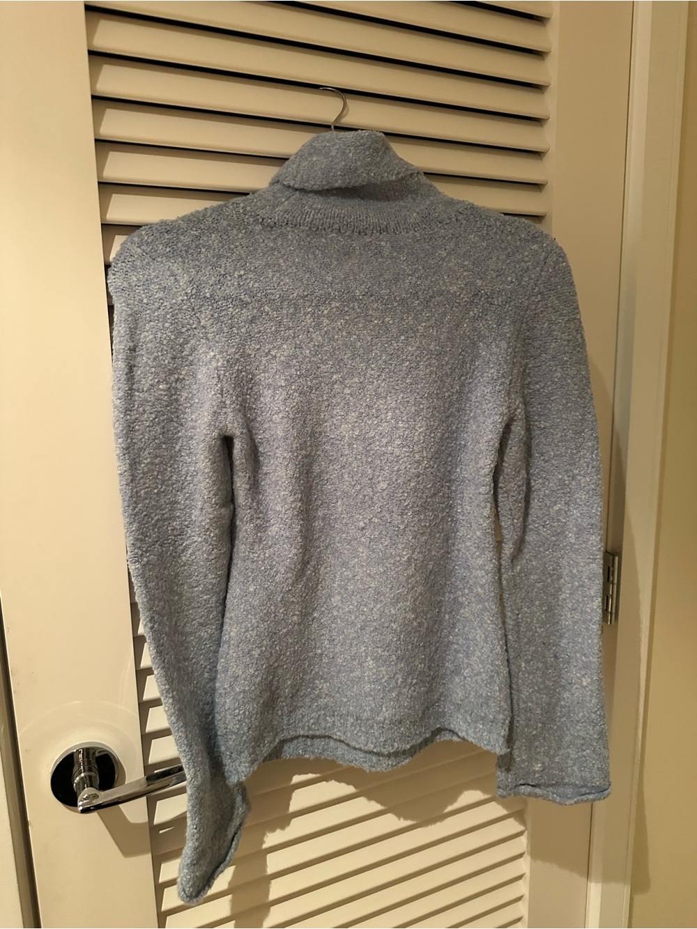 Light Blue Moda International turtleneck (size M)